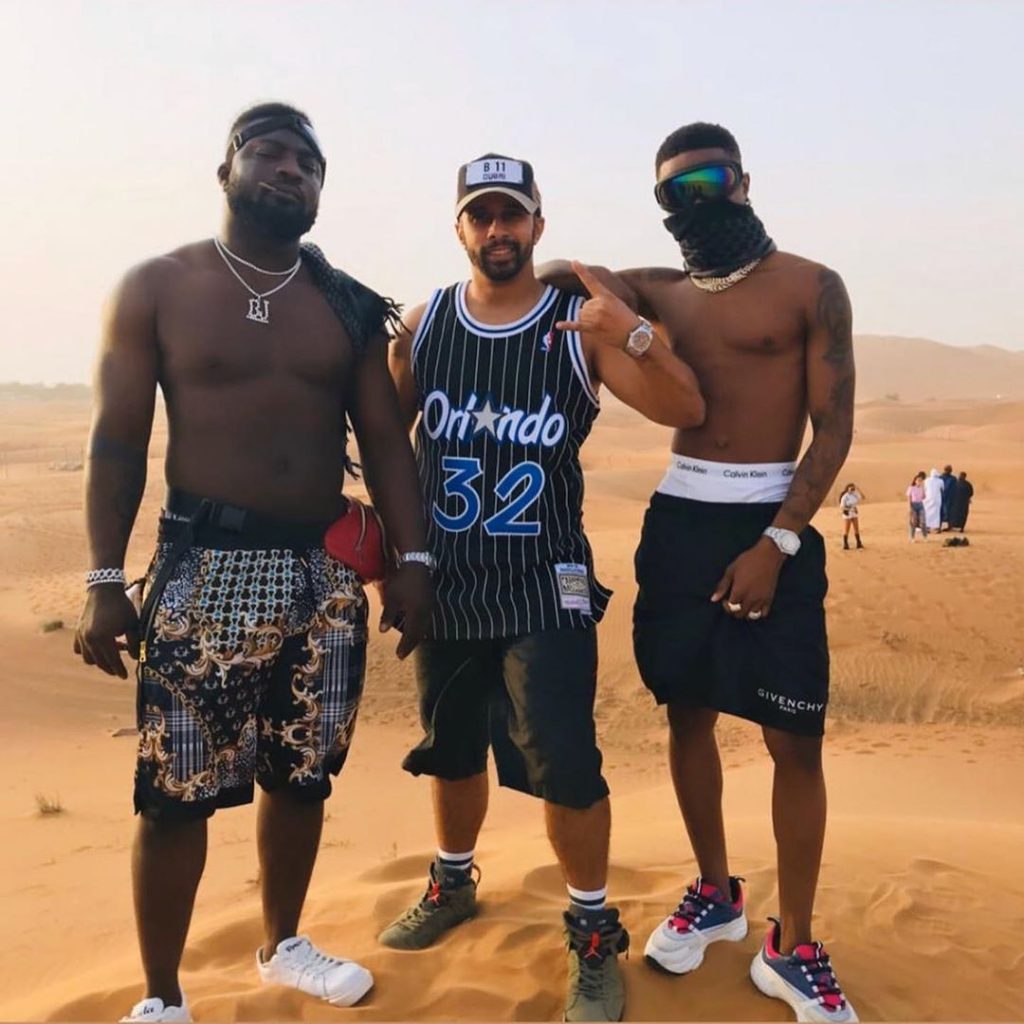 Wizkid And His Crew Tour Dubai - Photos And Videos. 1 » Tech And Scholarship Updates