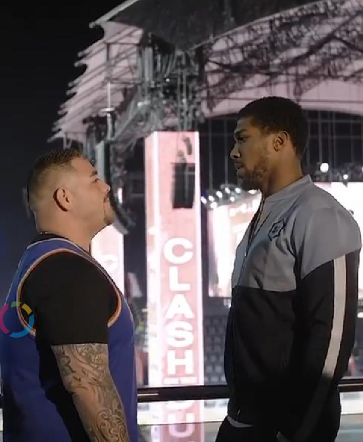 No Fear In My Eyes - Anthony Joshua As He Face Off Ruiz In Saudi Arabia. 6 » Best Tech News, Gadgets, FinTech and Telco news.
