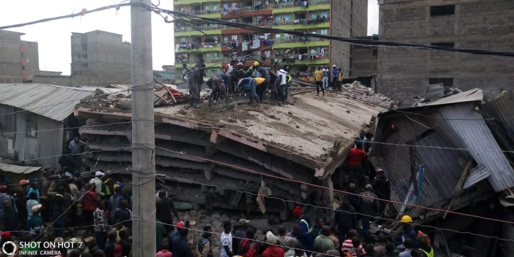 Six Storey Buildings Collapse In Nairobi. Residents Trapped. 3 » Tech And Scholarship Updates