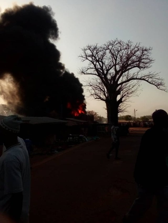 Photos: Fire Outbreak At A Filling Station At Tolon 6 » Best Tech News, Gadgets, FinTech and Telco news.