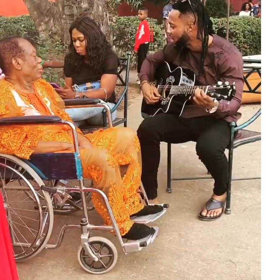 Watch: Flavour Played Guitar For His Aged Father 1 » Tech And Scholarship Updates