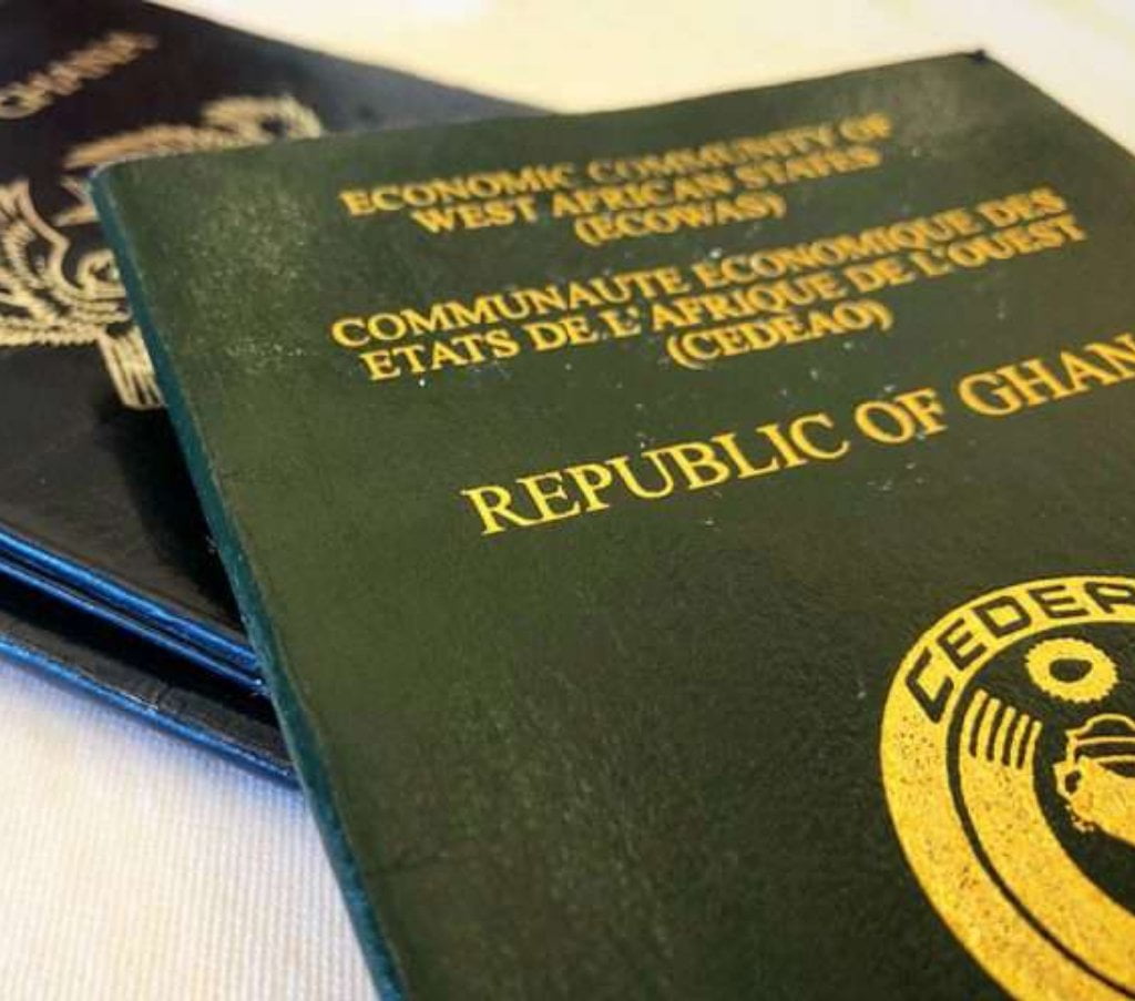 Ghana Stops Issuing Visas, Passports In The US.