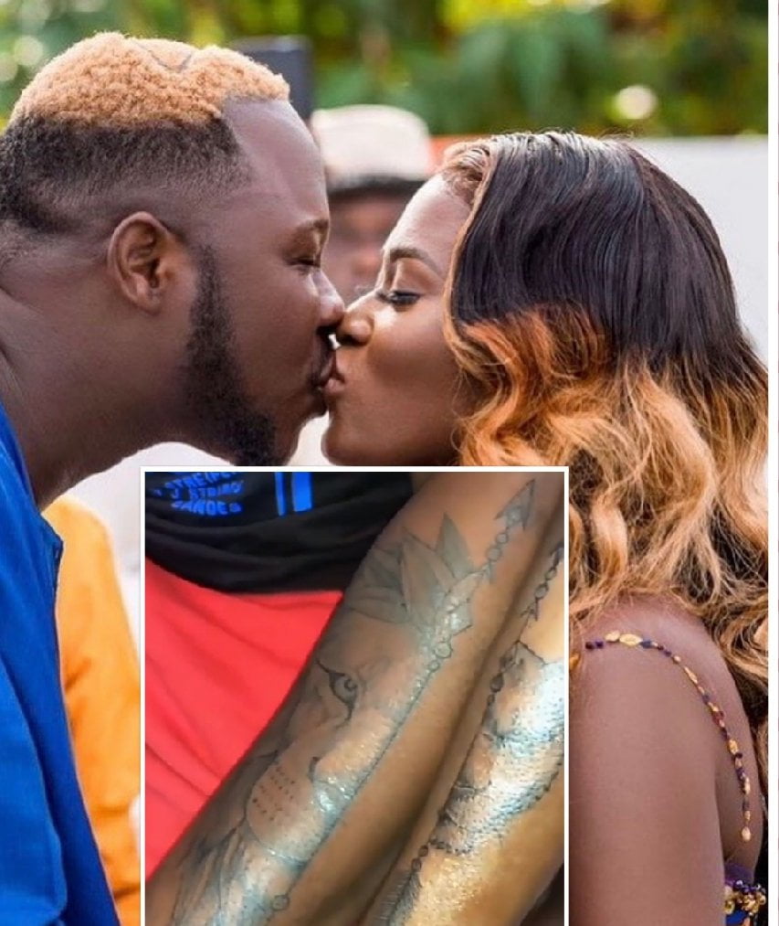 Love Convenant: Medikal And Fella Shares A Lion And Lioness Tattoo