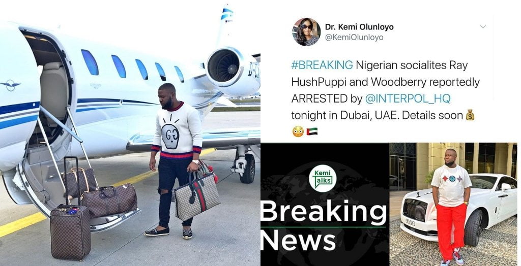 Videos + Photos: Nigerian Big Boy Hushpuppi Arrested By Interpol.