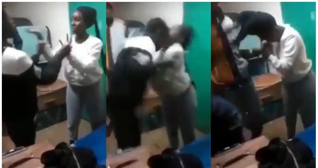 Twitter Catches Fire Over A Guy 'Heading' A Lady. Watch