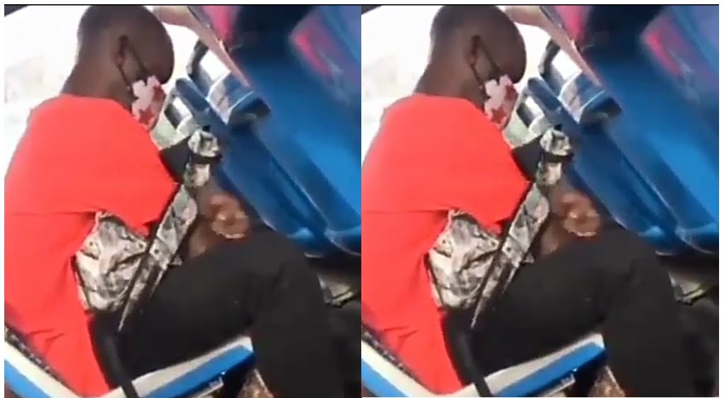 Young man caught videoing a lady's under