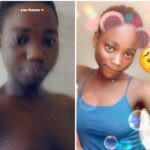 Lady sends photos to a guy