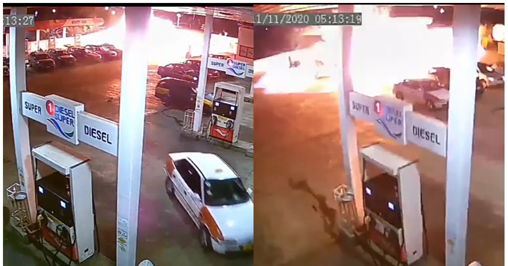 Footage Of Ho Gas Station Explosion Surfaces