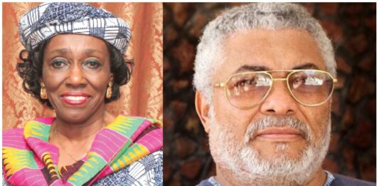 NANA KONADU RAWLINGS HOSPITALISED