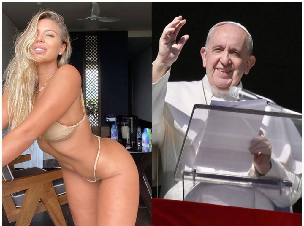 Yawa! Pope Francis Busted Liking A Bikini Photo On Instagram