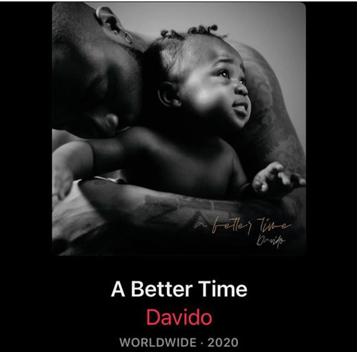 Davido's A Better Time Album Crosses 15million Views Under 10mins Of Release.