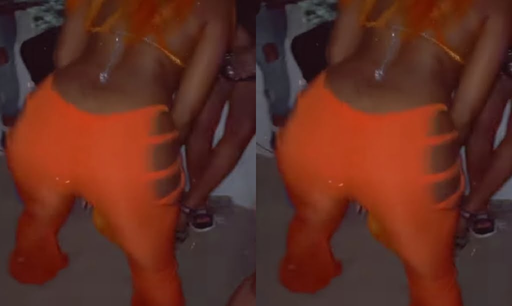 +Video: Efia Odo Puts Her Trumu On Display During Party Jam
