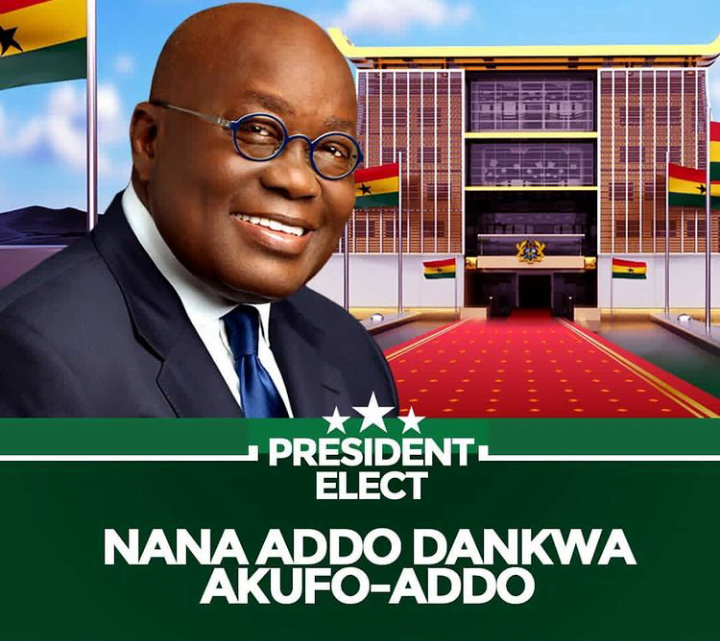 Breaking News: Akufo Addo Has Been Declared Winner Of 2020 Election