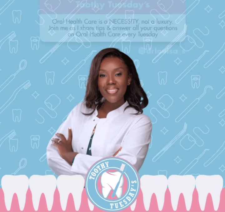 Dr. Louisa Launches Toothy Tuesdays On Instagram.