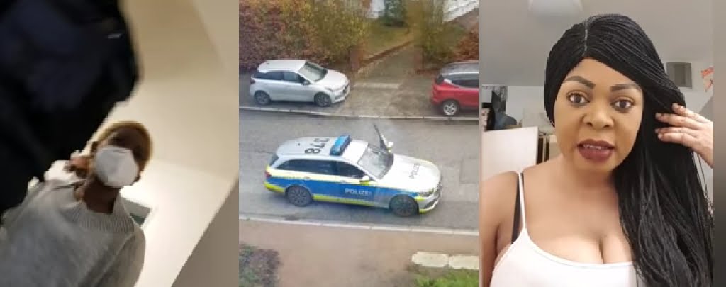 German Police Saves Joyce Dzidzor Mensah From Armed Baby Daddy
