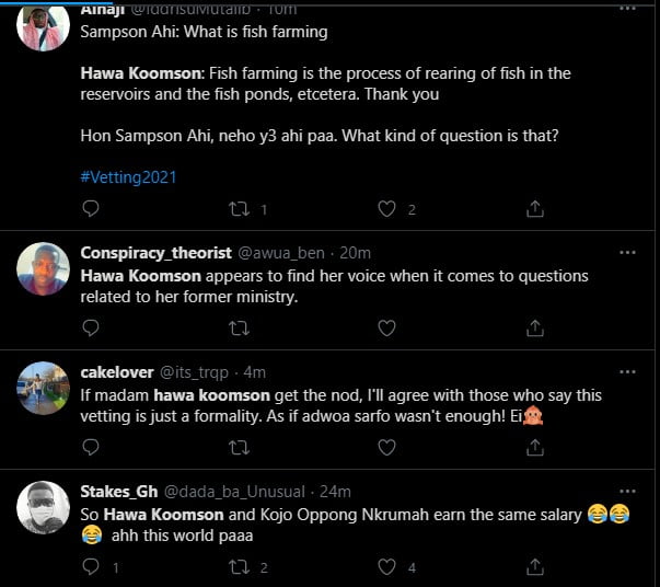 Reasons Ghanaians Think Hawa Koomson Is Unfit For The Fishery And Aquaculture Ministry 1 » Tech And Scholarship Updates