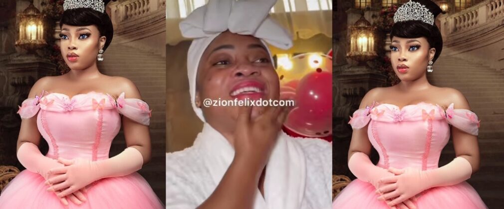 Moesha Buduong Faked Tears Of Happiness After Staging Her Own Birthday Surprise - Netisens