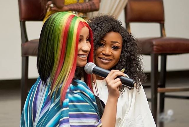 American Rapper Cardi B Reacts To Akuapem Poloo's Conviction.