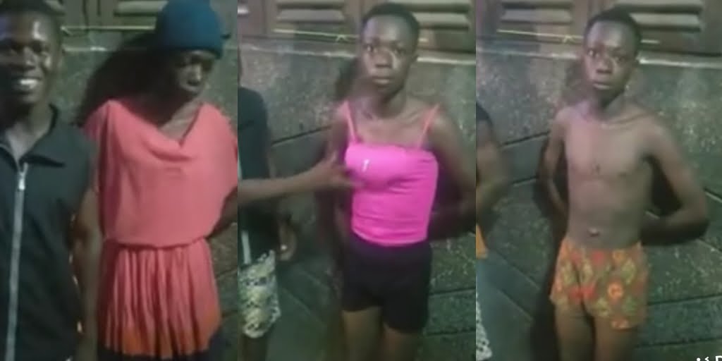 Sad Video: 15 Years Old Ashawo Turns Out To Be Gay.