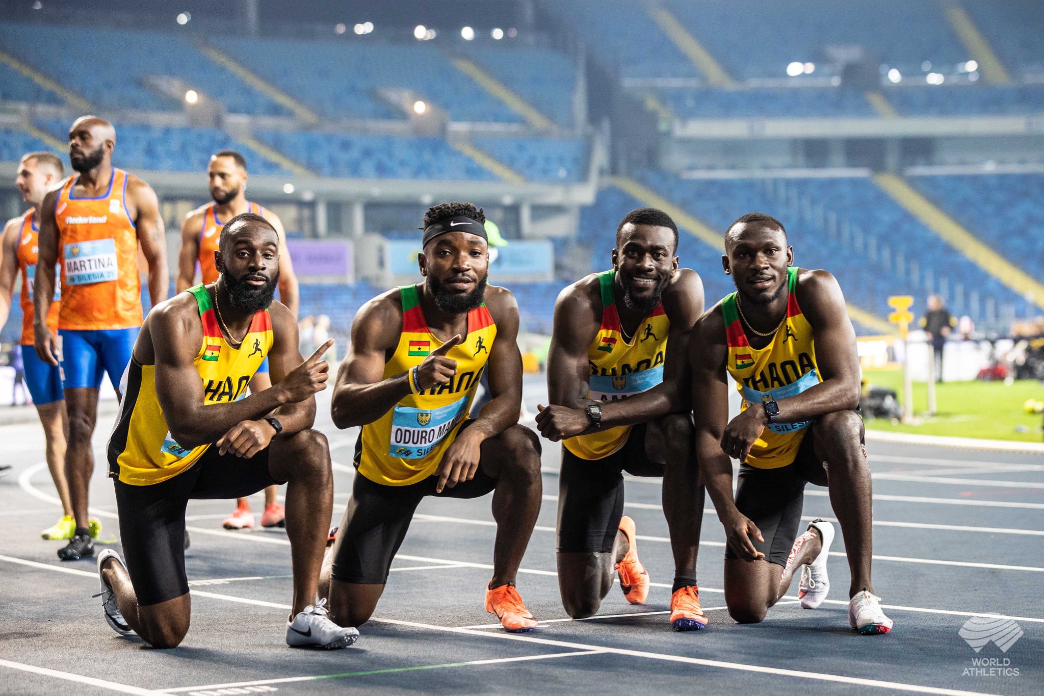 Ghana Disqualified From 4x100m Relays World Finals