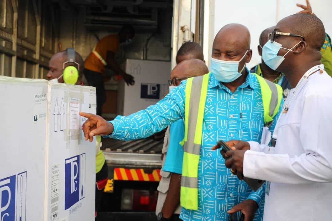 Ghana Receives Second Dose Of AstraZeneca Vaccines.