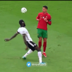 Cristiano Ronaldo sends Rudiger Searching For The Ball