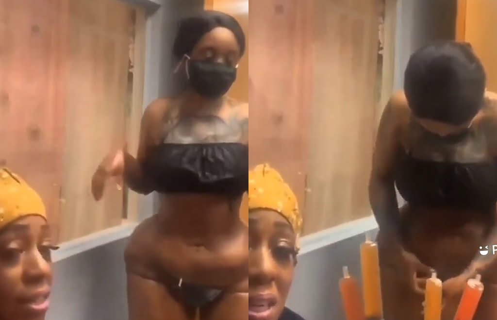 Slay Queen Posts Video Of Herself Having Multiple Injections For 'Proper Body