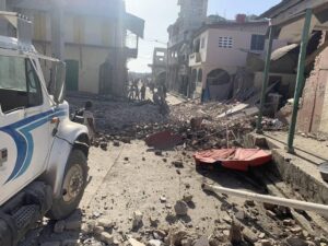 Powerful Earthquake Hits Of Haiti