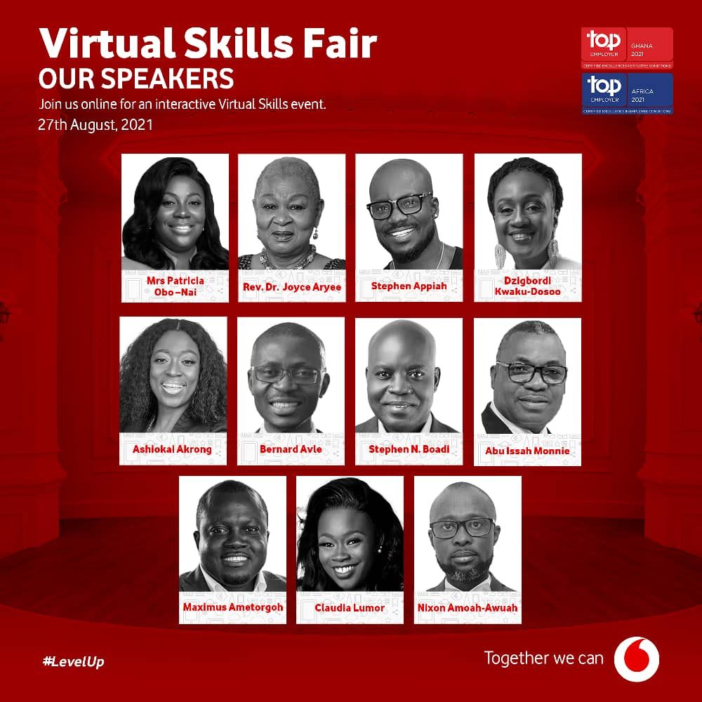 Vodafone Ghana Organises Virtual Skills Fair