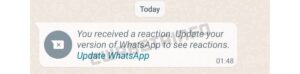 WhatsApp Stickers And Reaction Launched.