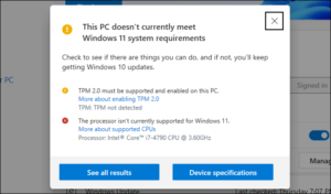 How To Check If Your Can Run The New Windows 11