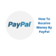 How To Receive Money By PayPal