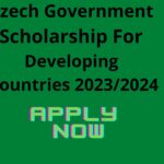 Czech Government Scholarship For Developing Countries 2023/2024