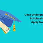 Udall Undergraduate Scholarship. Apply Now