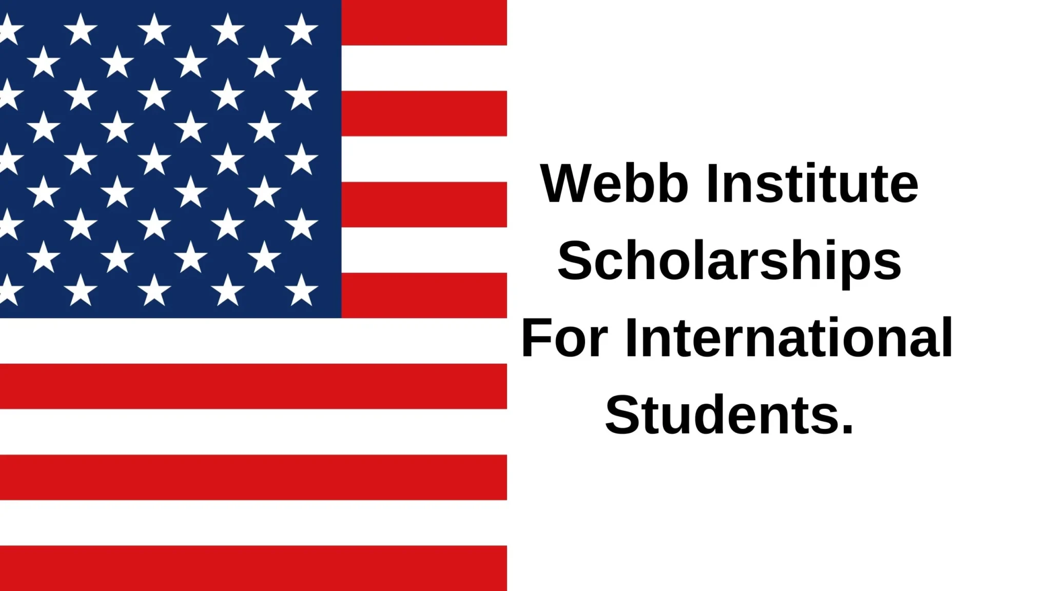 Webb Institute Scholarships For International Students. (1)